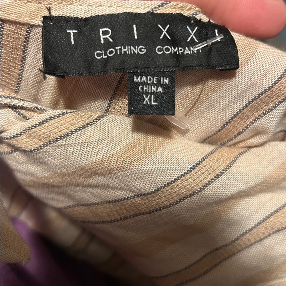 TRIXX Striped Shirt XL